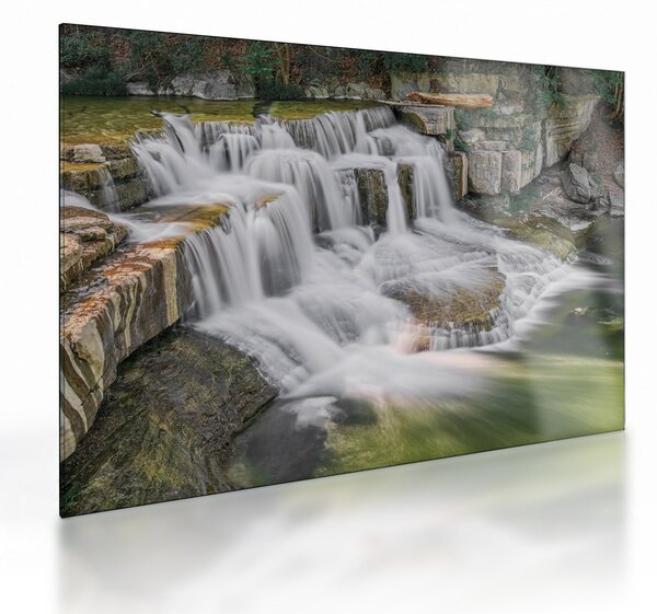 Staklena slika slapova (70x50 cm)