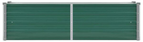 Vrtna sadilica od pocinčanog čelika 160 x 40 x 45 cm zelena - Zelena 160 x 40 x 45 cm 1 160 x 40 x 45 cm