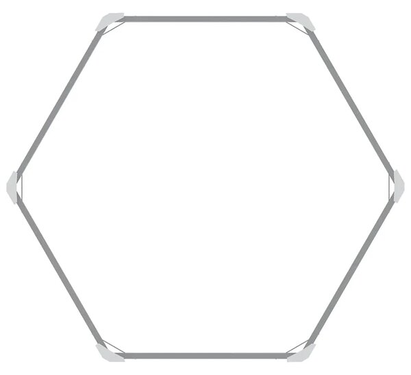Vrtna sadilica od pocinčanog čelika 129 x 129 x 77 cm siva - Siva 129 x 129 x 77 cm 1 Siva