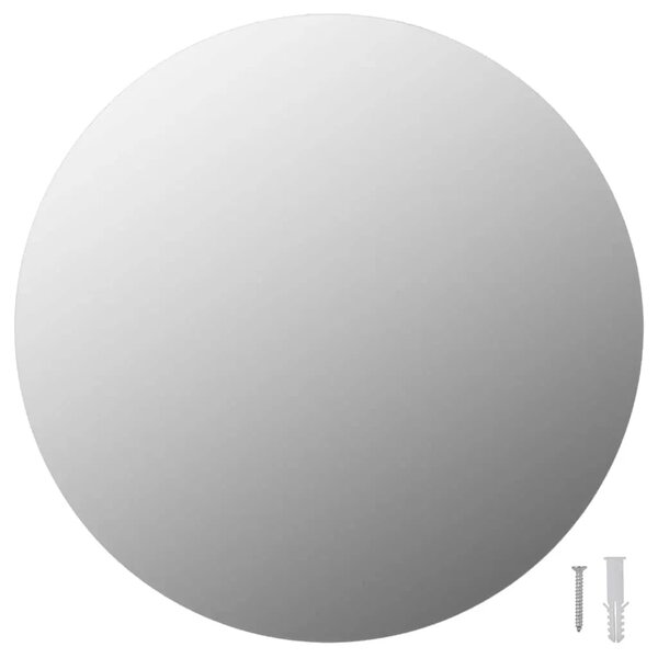 Zidno ogledalo 40 cm okruglo stakleno - Φ 40 cm 1 bez LED svjetala Φ 40 cm