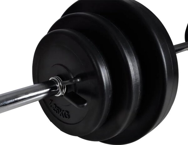 Klupa za dizanje utega sa stalkom i setom utega 30 5 kg - 30.5 kg 30.5 kg
