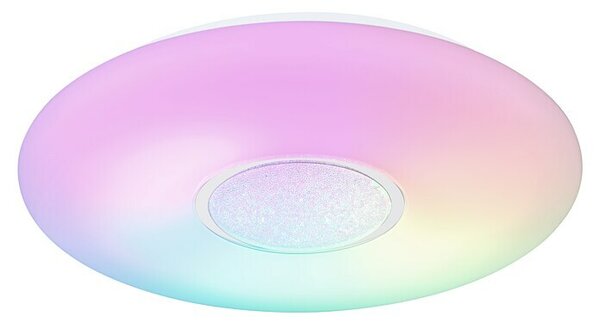 Globo Okrugla stropna LED svjetiljka Sully (24 W, Ø x V: 41 x 7 cm, Raznobojno)