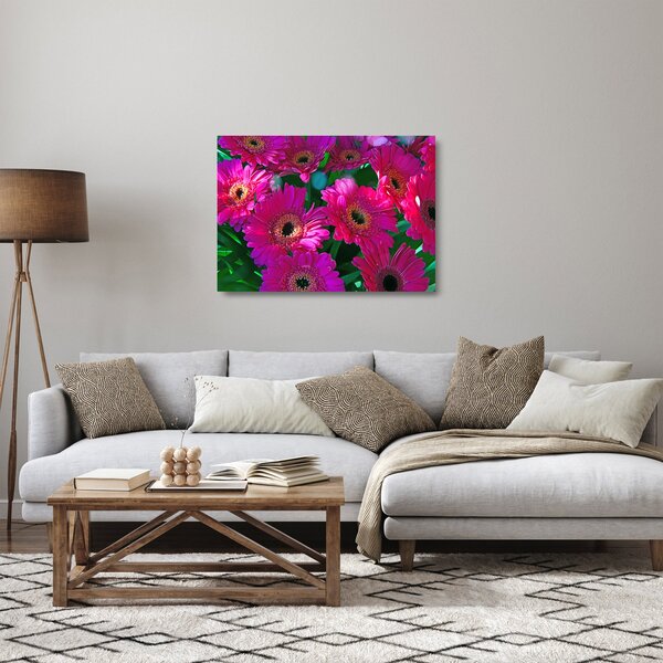 Staklena slika - cvijeće (70x50 cm)