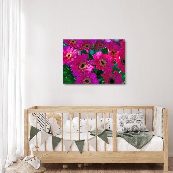Staklena slika - cvijeće (70x50 cm)