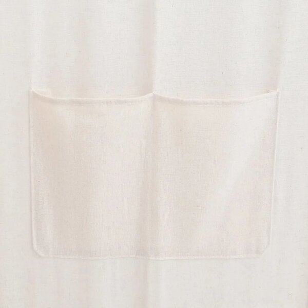Paravan - Sobna pregrada s 5 panela od tkanine 200 x 170 x 4 cm krem - Krema 5 1 Krema