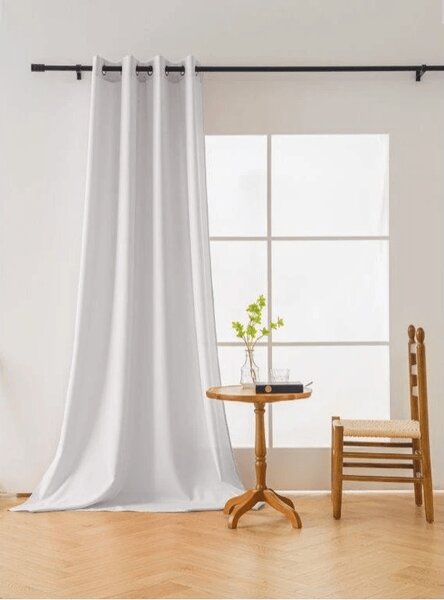 Bijela zavjesa OXFORD 140x270 cm Sistem za vješanje: Traka za nabiranje