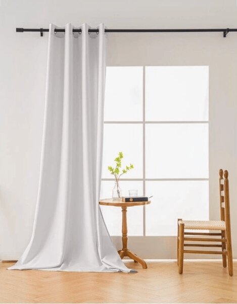 Bijela zavjesa OXFORD 140x270 cm Sistem za vješanje: Traka za nabiranje