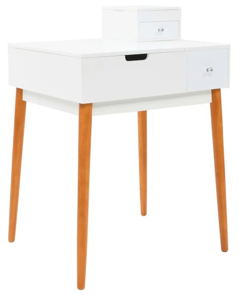 Toaletni stolić s ogledalom od MDF-a 60 x 50 x 86 cm