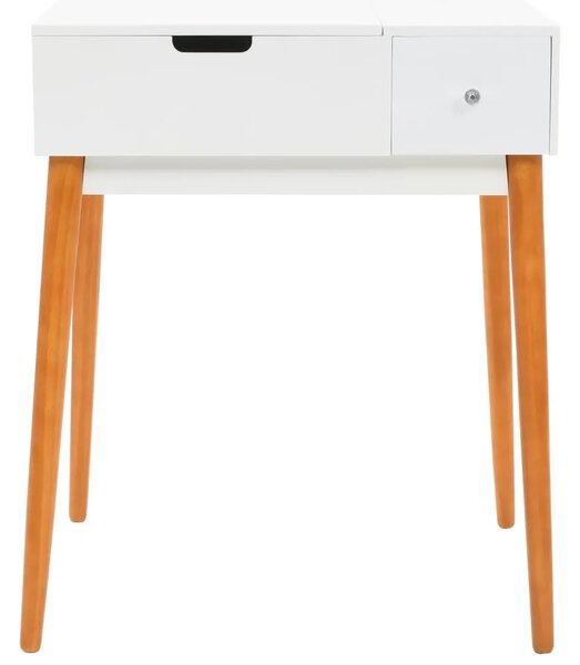 Toaletni stolić s ogledalom od MDF-a 60 x 50 x 86 cm