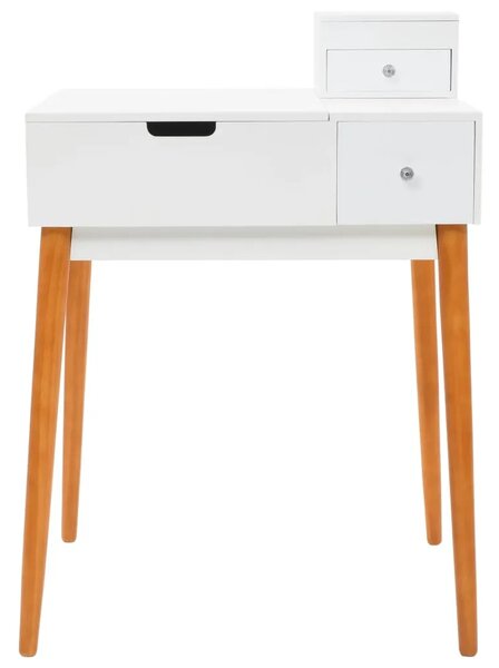Toaletni stolić s ogledalom od MDF-a 60 x 50 x 86 cm