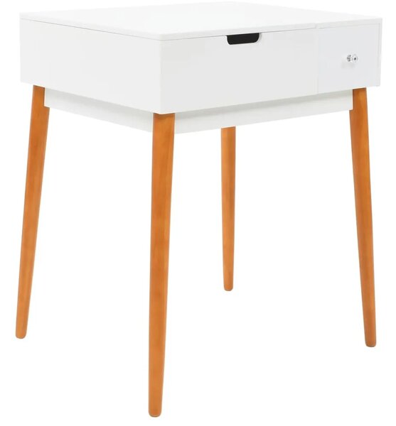Toaletni stolić s ogledalom od MDF-a 60 x 50 x 86 cm