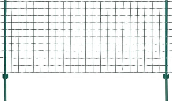 Euro ograda 20 x 0 8 m čelična zelena - 20 x 0.8m/100 x 100 mm 1 20 x 0.8m/100 x 100 mm