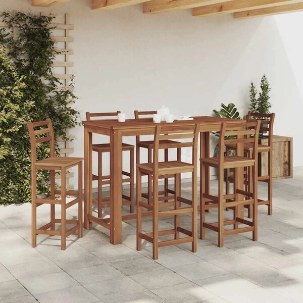 Barski stol od masivnog drva akacije 150 x 70 x 105 cm - 150 x 70 x 105 cm