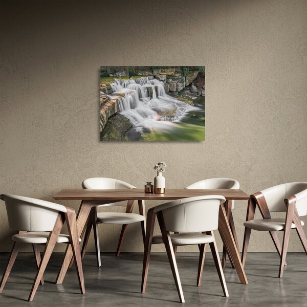 Staklena slika slapova (70x50 cm)
