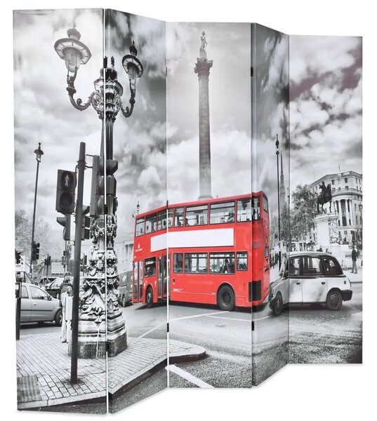 Paravan - Sklopiva sobna pregrada 200 x 170 cm slika londonskog autobusa - 200 x 170 cm 1 1 200 x 170 cm