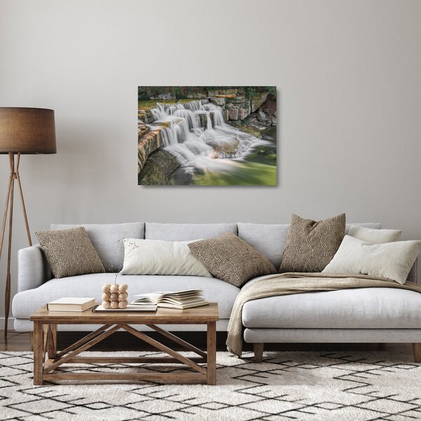 Staklena slika slapova (70x50 cm)