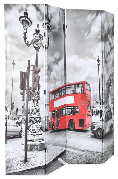 Paravan - Sklopiva sobna pregrada 160 x 170 cm slika londonskog autobusa - 160 x 170 cm 1 1 160 x 170 cm