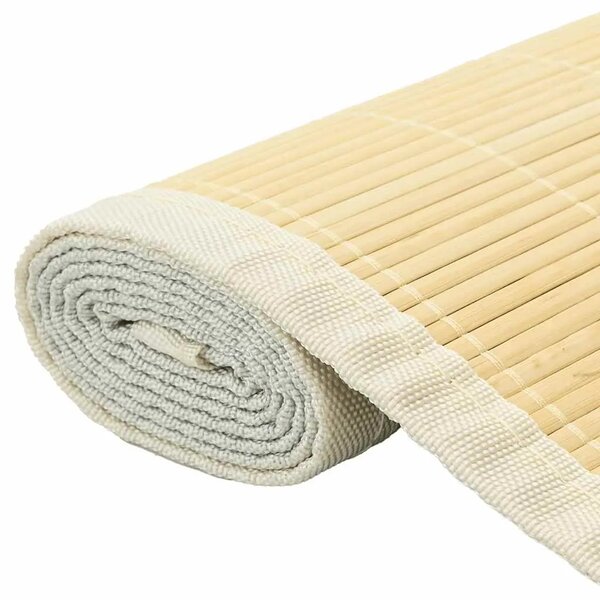 Tepih od bambusa 100 x 160 cm prirodne boje - Prirodna 100 x 160 cm Prirodna 100 x 160 cm