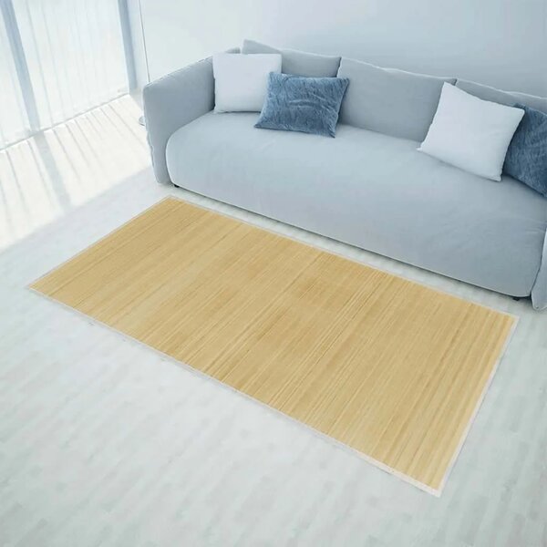 Tepih od bambusa 100 x 160 cm prirodne boje - Prirodna 100 x 160 cm Prirodna 100 x 160 cm