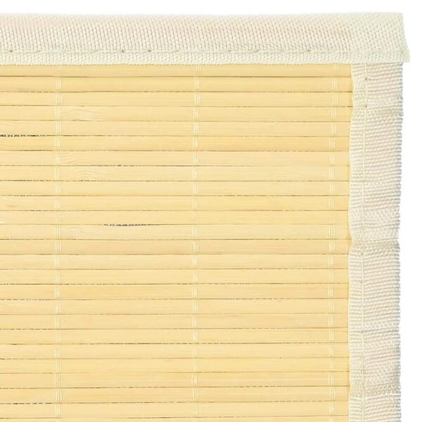 Tepih od bambusa 100 x 160 cm prirodne boje - Prirodna 100 x 160 cm Prirodna 100 x 160 cm