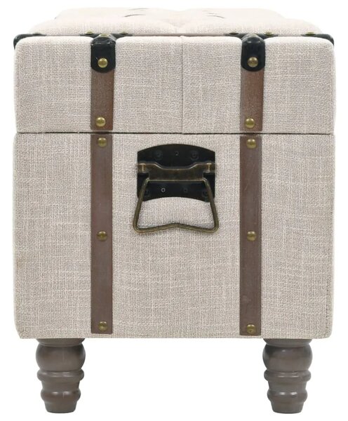 3-dijelni set klupa za pohranu 112x37x45 cm od drva i čelika