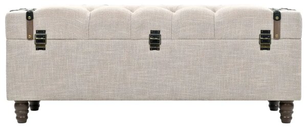 3-dijelni set klupa za pohranu 112x37x45 cm od drva i čelika