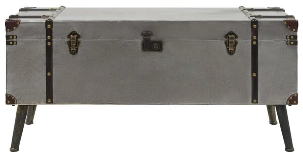 Stol za kavu od MDF-a i aluminija 102 x 51 x 47 5 cm