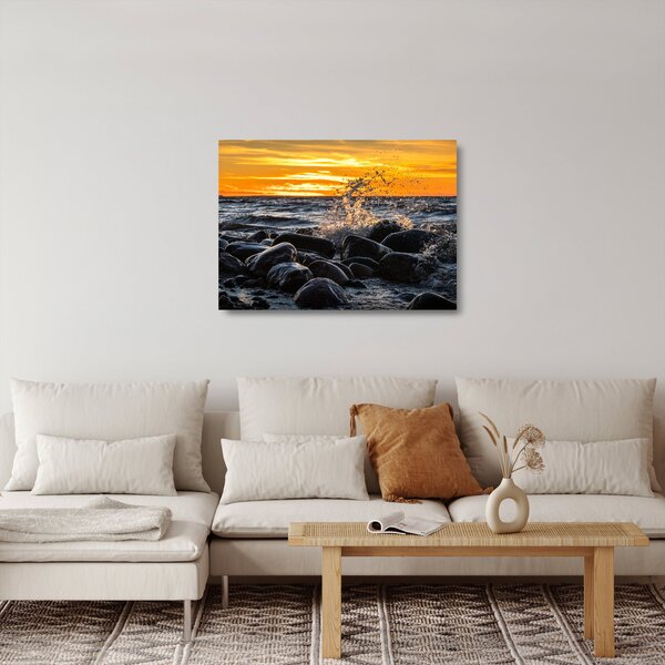 Staklena slika mora (70x50 cm)