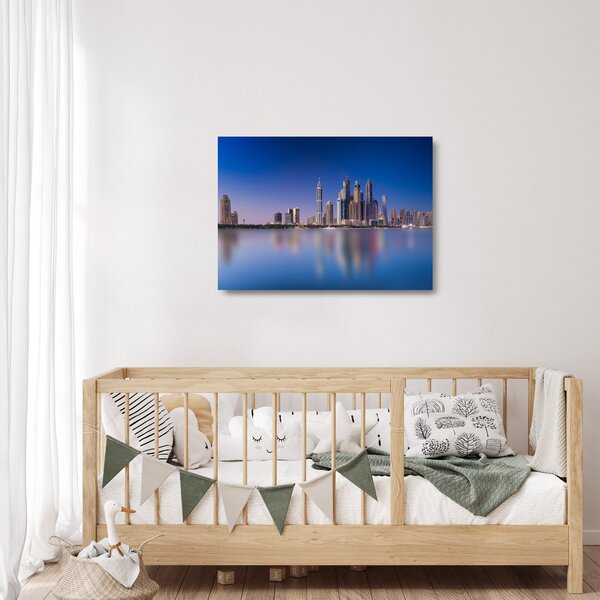 Staklena slika nebodera (70x50 cm)