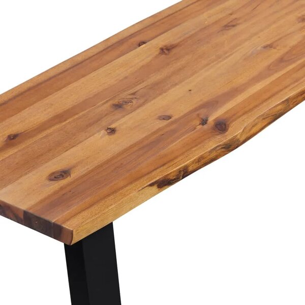 Klupa od masivnog drva akacije 160 cm - 160 cm 160 cm