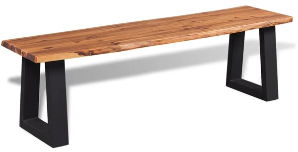 Klupa od masivnog drva akacije 160 cm - 160 cm 160 cm