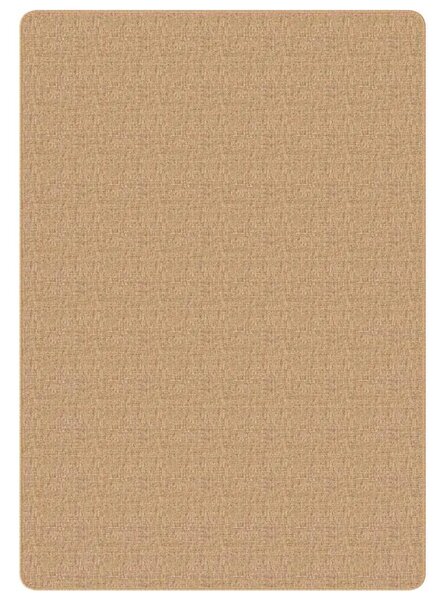 Ukrasni tepih od jute s podlogom od lateksa 160x230 cm prirodni - Svjetlosmeđa 160 x 230 cm Svjetlosmeđa 160 x 230 cm