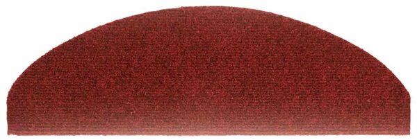 Samoljepljivi Otirač za Stepenice 15 kom Igličasti 65x21x4 cm Crveni - Bordo crvena 65 x 21 x 4 cm 15 Bordo crvena