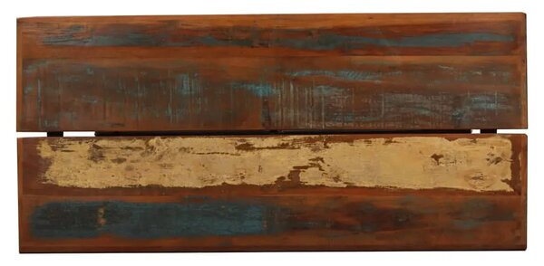 Barski stol od masivnog obnovljenog drva 150x70x107 cm - Smeđa 150 x 70 x 107 cm 1 Smeđa