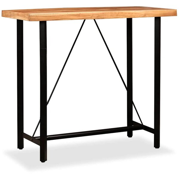 Barski stol od masivnog bagremovog drva 120 x 60 x 107 cm - 120 x 60 x 107 cm 1 120 x 60 x 107 cm