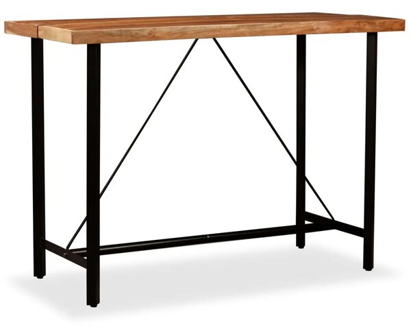 Barski stol od masivnog bagremovog drva 150 x 70 x 107 cm - 150 x 70 x 107 cm 1 150 x 70 x 107 cm