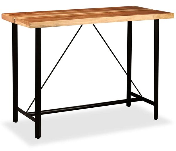 Barski stol od masivnog bagremovog drva 150 x 70 x 107 cm - 150 x 70 x 107 cm 1 150 x 70 x 107 cm