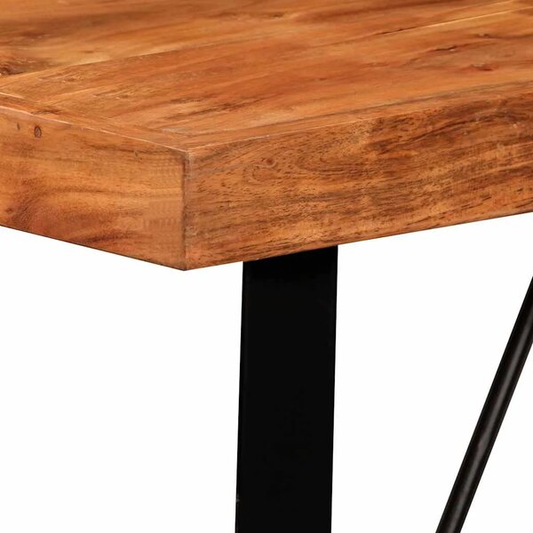 Barski stol od masivnog bagremovog drva 120 x 60 x 107 cm - 120 x 60 x 107 cm 1 120 x 60 x 107 cm