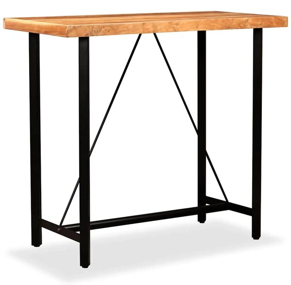 Barski stol od masivnog bagremovog drva 120 x 60 x 107 cm - 120 x 60 x 107 cm 1 120 x 60 x 107 cm