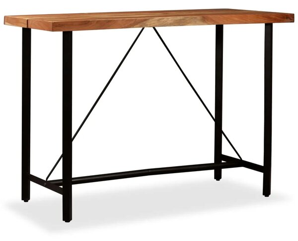 Barski stol od masivnog bagremovog drva 150 x 70 x 107 cm - 150 x 70 x 107 cm 1 150 x 70 x 107 cm