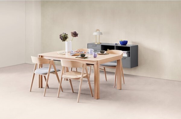 Proširiv blagovaonski stol s dodatnom pločom u dekoru hrasta 96x160 cm Join – Hammel Furniture