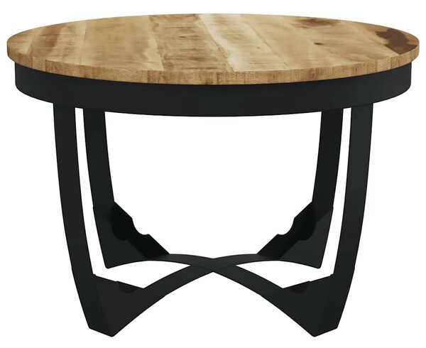 Stolić za kavu od masivnog grubog drva manga 60 x 40 cm - 60 x 40 cm 1 masivno drvo manga 60 x 40 cm