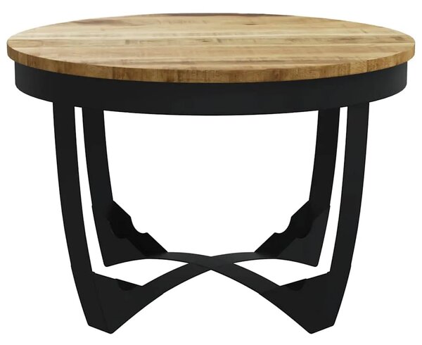 Stolić za kavu od masivnog grubog drva manga 60 x 40 cm - 60 x 40 cm 1 masivno drvo manga 60 x 40 cm