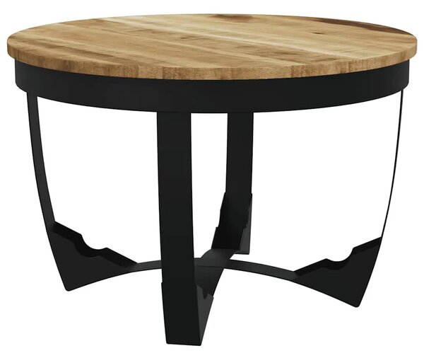 Stolić za kavu od masivnog grubog drva manga 60 x 40 cm - 60 x 40 cm 1 masivno drvo manga 60 x 40 cm