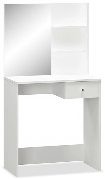 Toaletni Stolić od Iverice 75x40x141 cm Bijeli - Bijela 1 Bijela