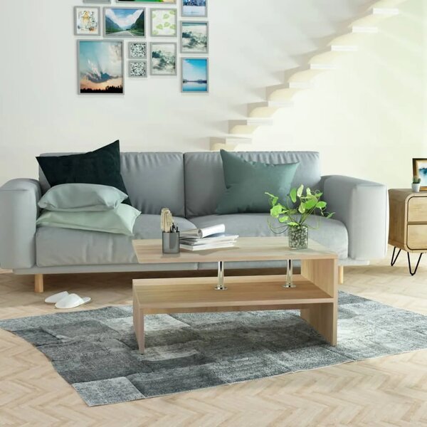 Stolić za kavu od konstruiranog drva 90x59x42 cm boja hrasta - Boja hrasta 1 Boja hrasta