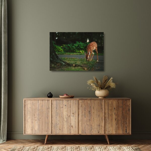 Staklena slika malog laneta (70x50 cm)