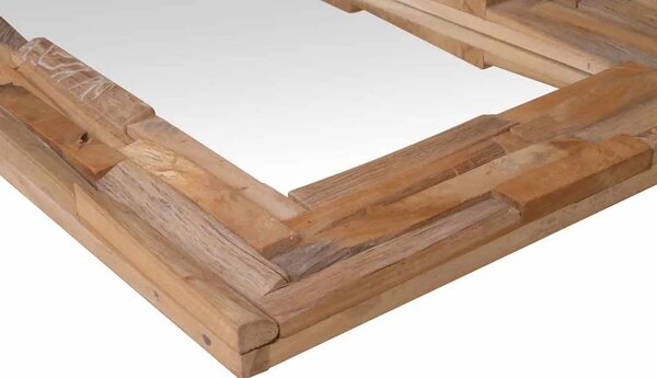 Ukrasno Ogledalo od Tikovine 120x60 cm Pravokutno - 120 x 60 cm 1 120 x 60 cm