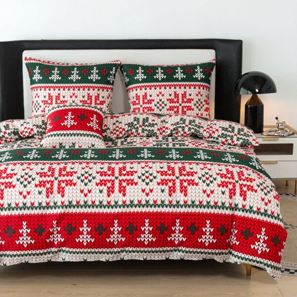 Posteljina od mikrovlakana FROSTED CHRISTMAS u boji Dimenzije posteljine: 70 x 90 cm | 140 x 220 cm