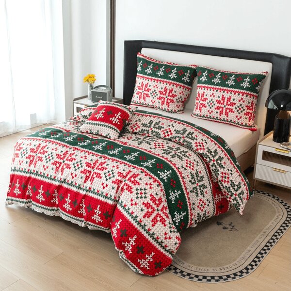 Posteljina od mikrovlakana FROSTED CHRISTMAS u boji Dimenzije posteljine: 70 x 90 cm | 140 x 220 cm